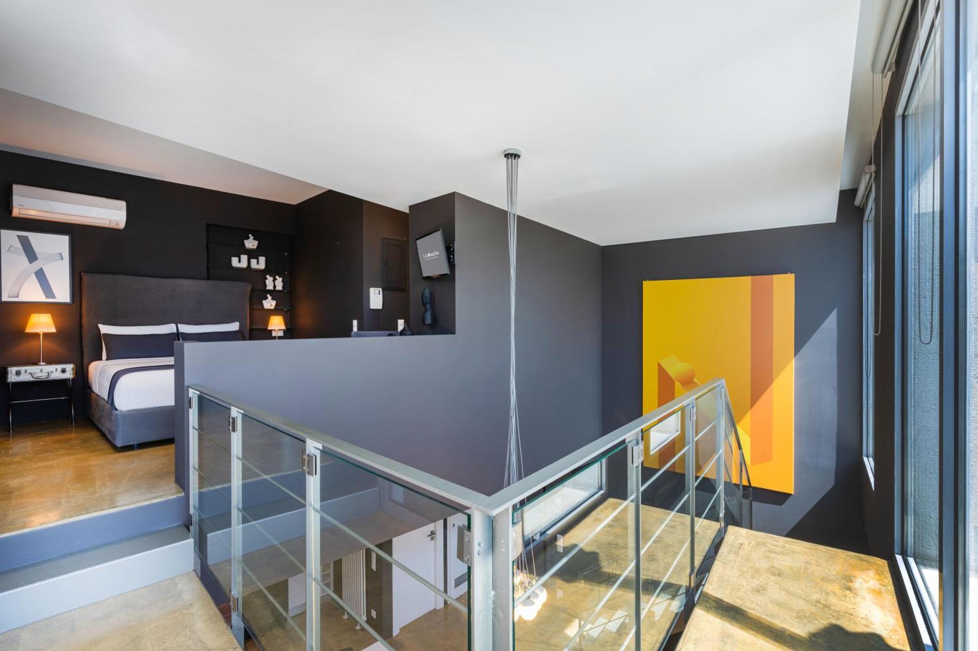 Ma Maison No5 Penthouse Loft, Private Heated Pool, Acropolis View, Ultra High Speed Internet 300 Mbps, Short Walk To Acropolis, Parking Upon Request, 1' From Metro Athena Bagian luar foto