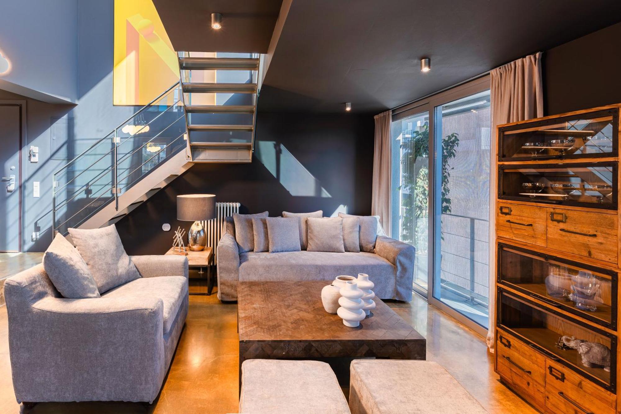 Ma Maison No5 Penthouse Loft, Private Heated Pool, Acropolis View, Ultra High Speed Internet 300 Mbps, Short Walk To Acropolis, Parking Upon Request, 1' From Metro Athena Bagian luar foto